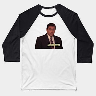 Michael Scott Baseball T-Shirt